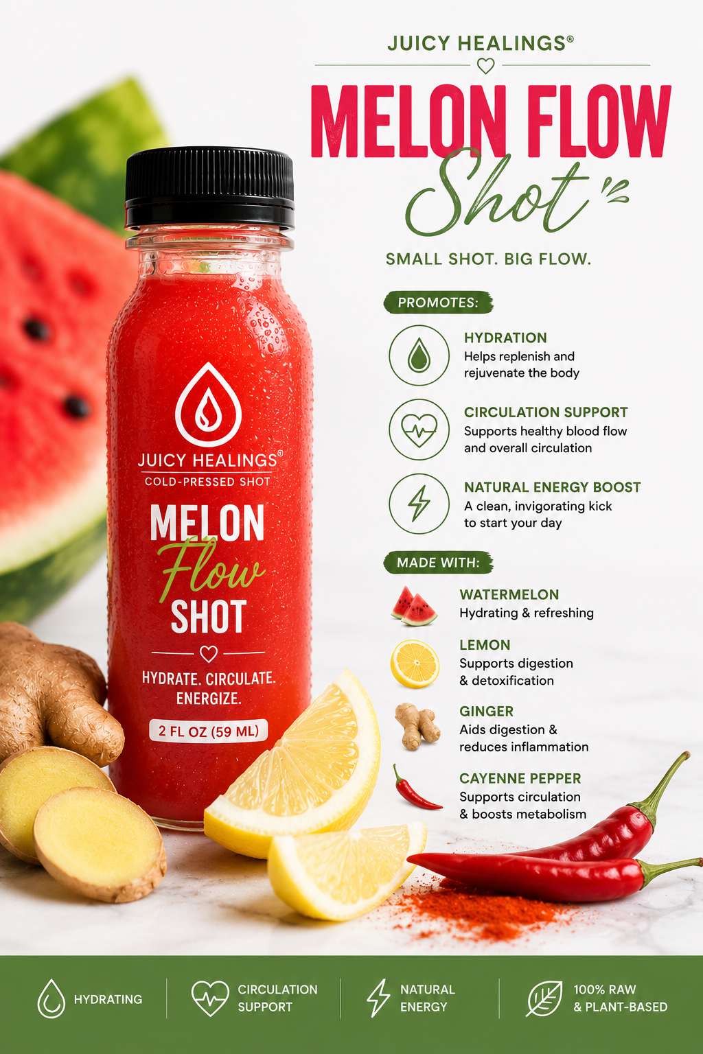 🍉MELON FLOW SHOT (2OZ)